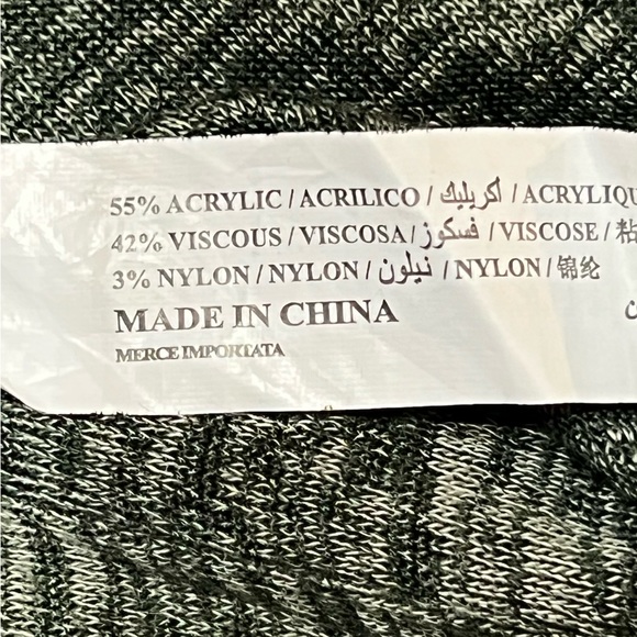 NBW Silvian Heach Heather Green Cowl Neck Lightweight Knit. Size XS - Picture 7 of 9